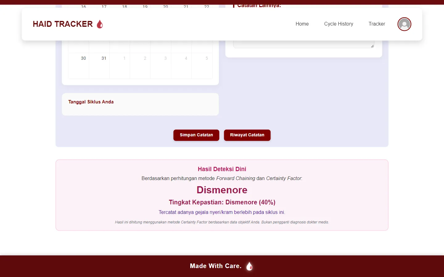 Screenshot Projek 8