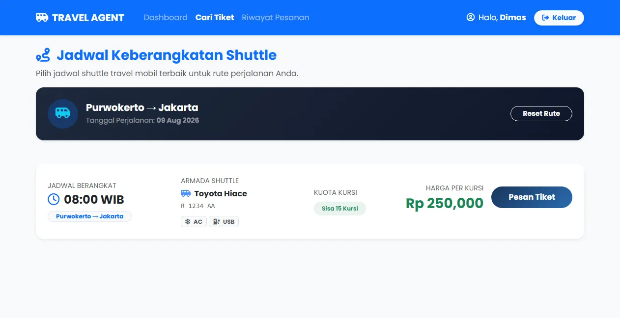 Screenshot Projek 3